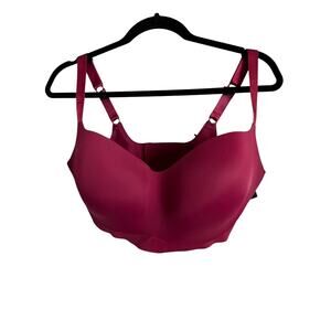 EBY Seamless Bralette Womens MDD 36G 38DD Pink Wireless Lightly Lined Stretch